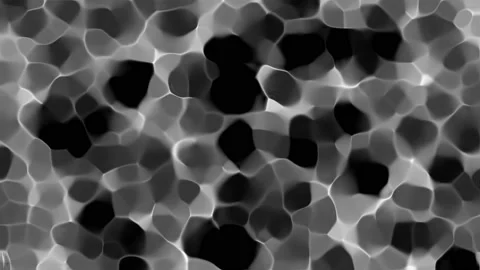 Cellular mosaic pattern like bottom of pool with water, 3d render, computer Stock Footage 107680120