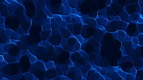 Cellular mosaic pattern like bottom of pool with water, 3d render, computer Stock Footage 107682045