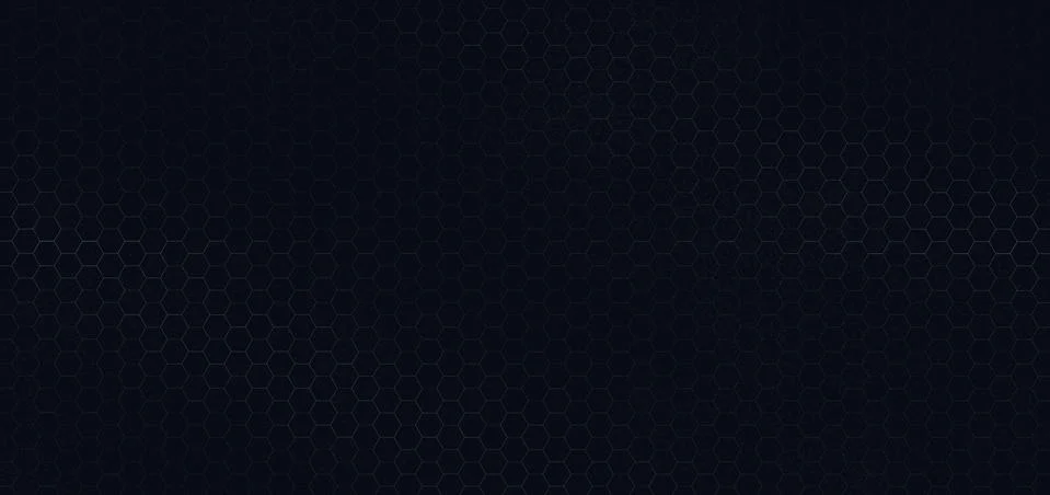 Cellular Pattern Geometric Monochrome Abstract Monochrome Grid of Hexagons Pr Stock Illustration