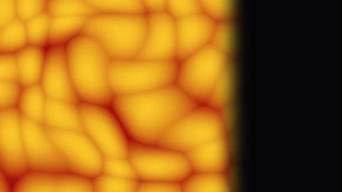 Cellular Structure abstract background with warm gradient transitions in ci.. Stock Footage 342420918