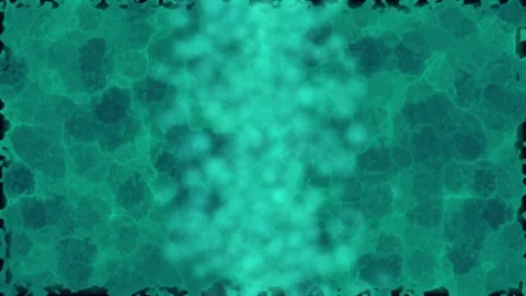 Cellular structure forming organic wave pattern in cool blue tones during s.. Stock Footage 342520065