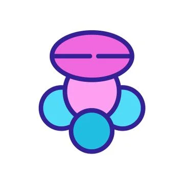 Cellulite fat tissue icon vector outline illustration Ilustración de archivo