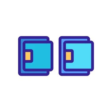 Cellulite massager set icon vector outline illustration Ilustración de archivo