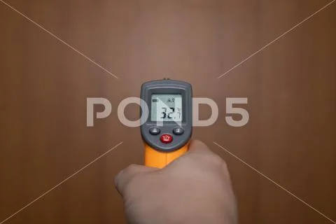 Celsius Digital Thermometer Stock Photos