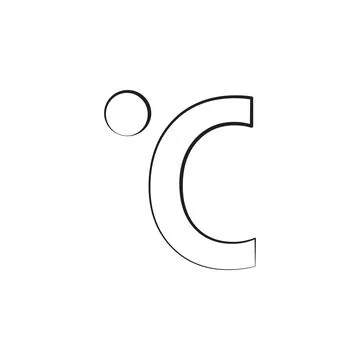 Celsius icon. Elements of weather signs icon. Premium quality graphic design Stock Illustration