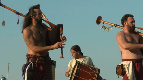 Celt music 03 Video stock 36317706