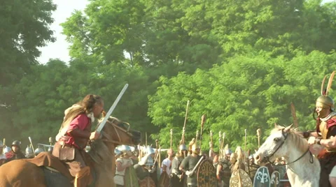 Celt roman cavalry 05 Видео 32521305