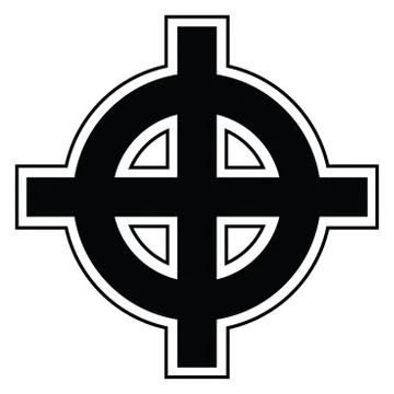 Celtic cross 1 Stock-Illustration