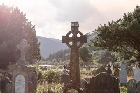 Celtic cross Stock Photos