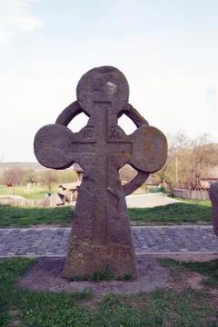 Celtic cross Foto stock