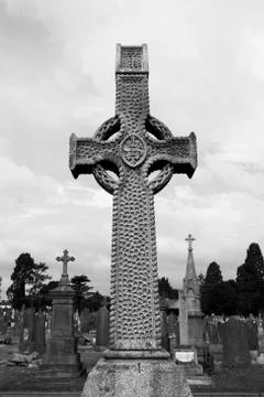 Celtic cross Foto stock