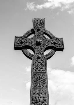 Celtic Cross Fotos Stock
