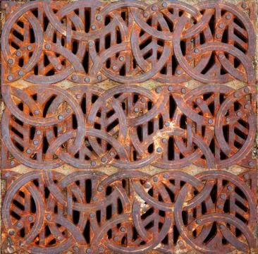 Celtic grating Stock Photos