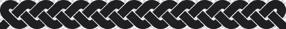 Celtic knot border, black Stock Illustration