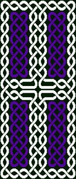 Celtic knot cross Stock Illustration