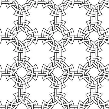 Celtic knot trinity on white background for tattoo symbol religion icon logo. Stock Illustration