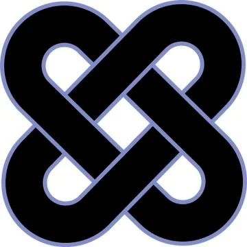Celtic knot vector Ilustración de archivo
