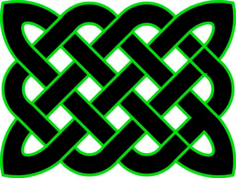 Celtic knot vector Stock Illustration