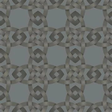 Celtic Knotwork Seamless background Stock Illustration