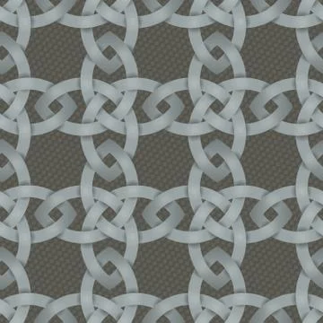 Celtic Knotwork Seamless background Stock Illustration