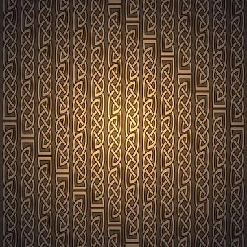 Celtic pattern wallpaper background vector 스톡 일러스트