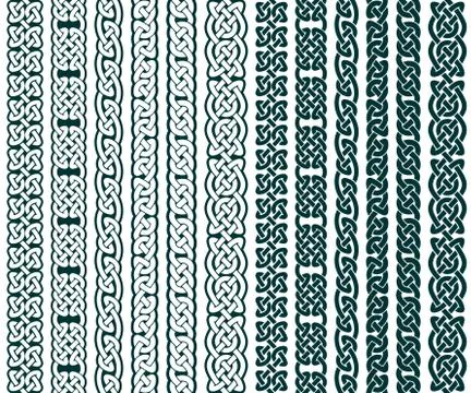 Celtic Patterns Collection Stock Illustration