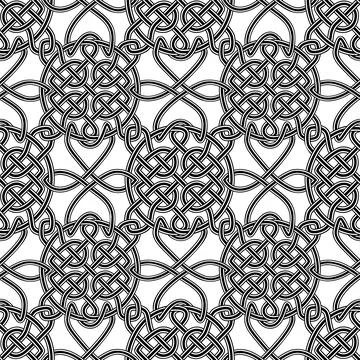 Celtic Seamless Ornament Stock Illustration