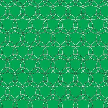 Celtic seamless pattern. Colored with green. 스톡 일러스트