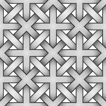 Celtic Seamless Pattern - Engraved Illustrazione stock