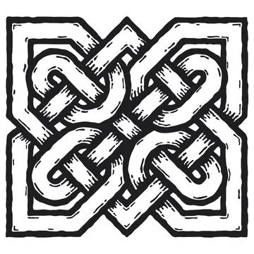 Celtic symbol Stock Illustration