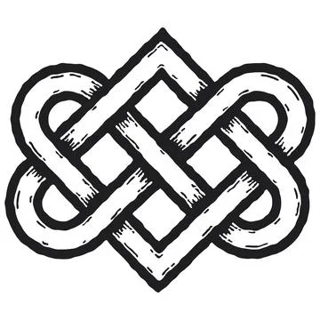 Celtic symbol Ilustración de archivo