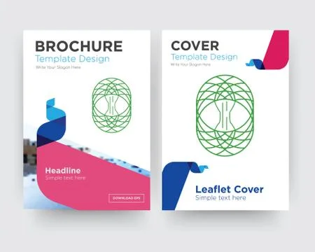 Celtic tree of life brochure flyer design template Free Stock Illustration