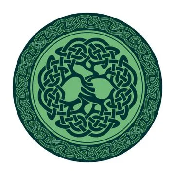 Celtic Tree of Life Stock Illustration