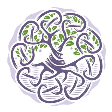 Celtic Tree of Life Stock Illustration