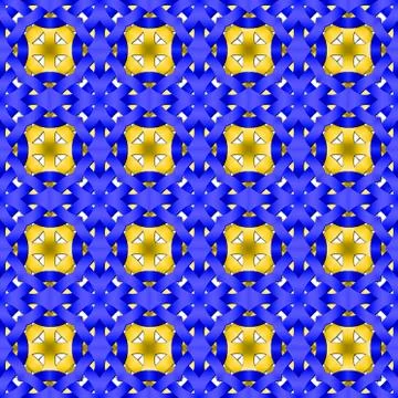 Celtic waves decoration generated seamless texture Stock Illustration