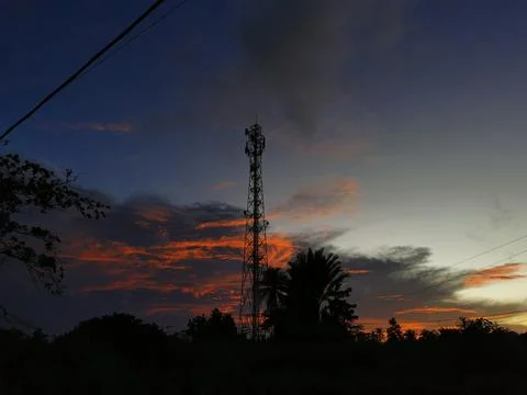 Celular tower Stock Photos