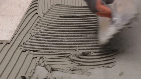 Cement adhesive Stock Footage 111865099