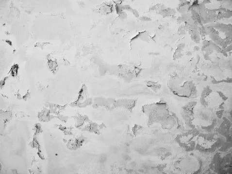Cement background, Old white wall with peeling paint background, images Stock Photos