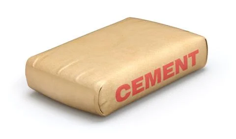 Cement Bag Stock Illustration