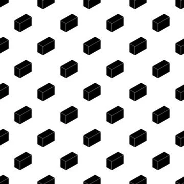 Cement block pattern vector seamless Stock Illustration