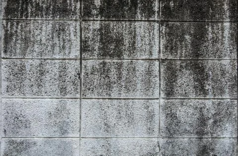 Cement block wall texture Stock Photos