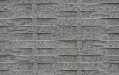 Cement boundary wall panel Foto stock