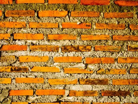 Cement brickwork wall2 Foto stock