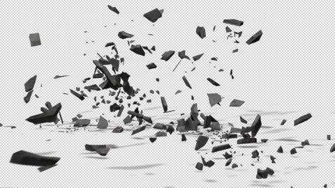 Cement Collapse 02 Stock Footage 211629679