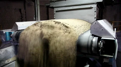 Cement factory Stock Footage 33828475