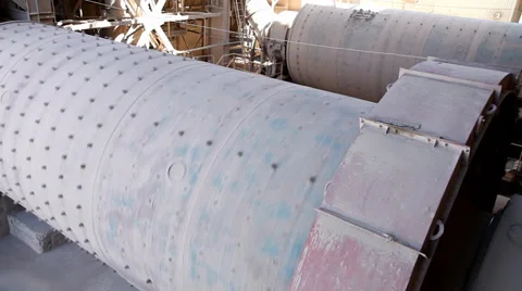 Cement factory Stock Footage 33829244