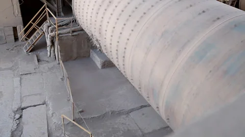 Cement factory Stock Footage 33829268