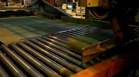 Cement factory Stock Footage 33829534