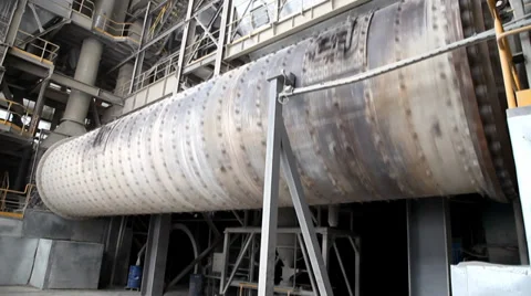 Cement factory Stock Footage 33829623
