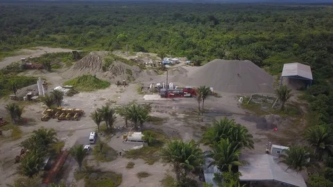 Cement Factory 動画素材 128007815